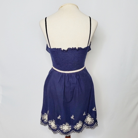 Navy Blue City Triangle Dress - (GUC) Size 1 - Picture 4 of 10